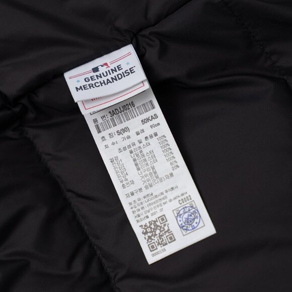 MLB Yankees Green Fur Collar Hooded Down Jacket - Picture 9 of 9